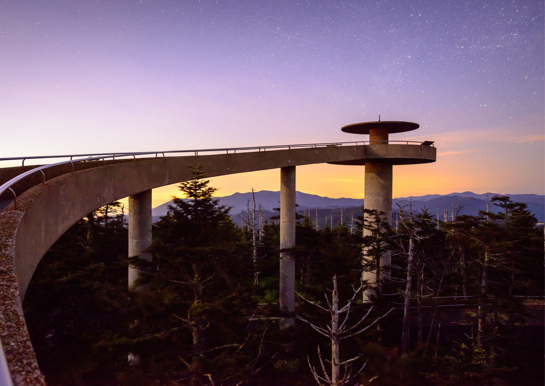 Kuwohi formerly Clingmans Dome observation tower